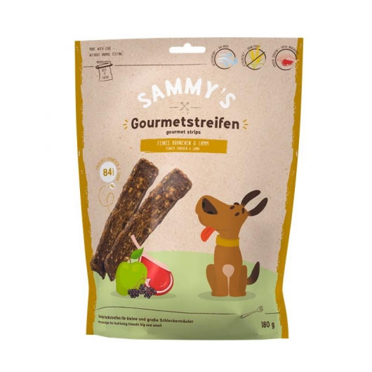 Bosch Sammys Gourmetstreifen Hühnchen & Lamm 180g 