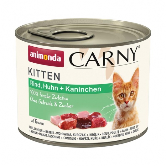 Animonda Carny Kitten Rind, Huhn & Kaninchen 