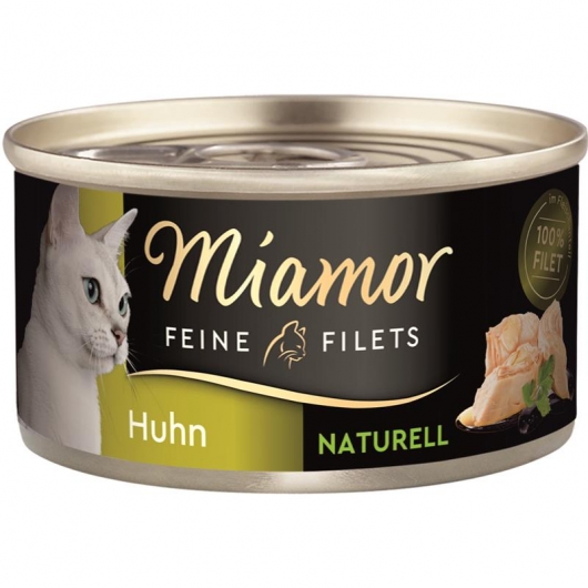 Miamor Feine Filets Naturelle Huhn pur 80g 