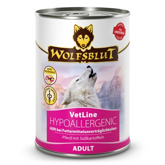 Wolfsblut Dose VetLine Hypoallergenic 395g 
