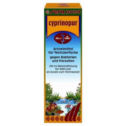 Sera Cyprinopur 250ml für Gartenteiche 