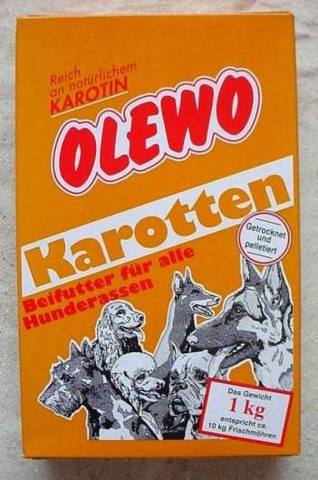 Olewo Karotten-Peletts 