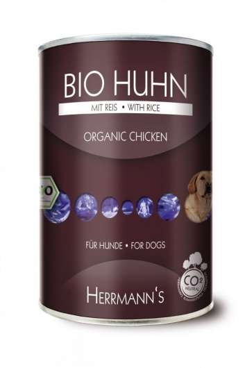 Herrmanns Bio Huhn mit Karotte und Reis 