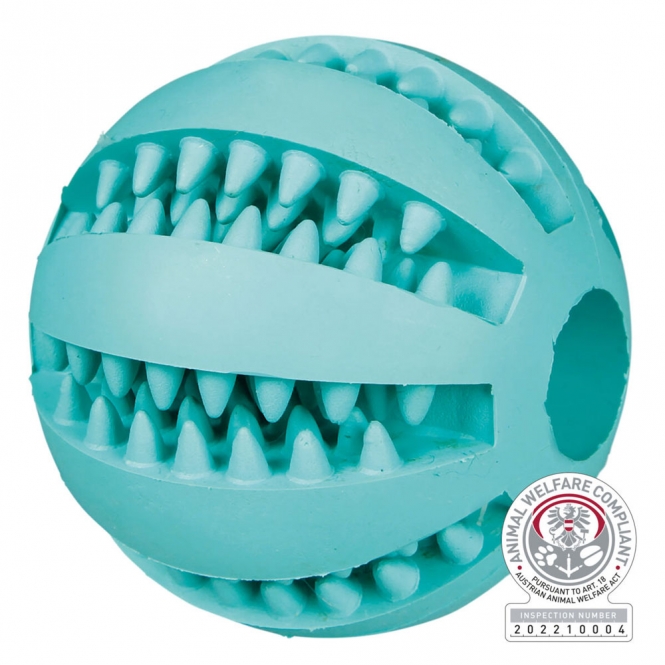 Trixie Denta Fun Ball mit Minzgeschmack - 6 cm