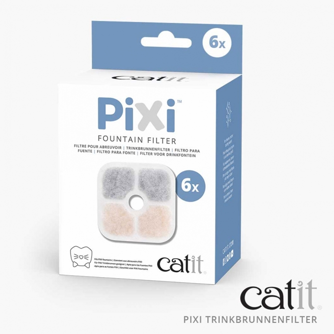 Catit Catit PIXI Trinkbrunnenfilter - 6er Pack