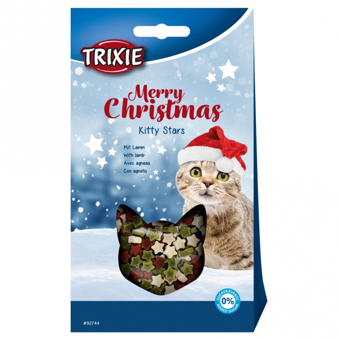 Trixie Snack Xmas Christmas Kitty Stars - 140g